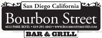 Bourbon Street Bar and Grill, San Diego, California