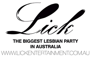logo-lick2 Lick - the biggest lesbian party in Australia