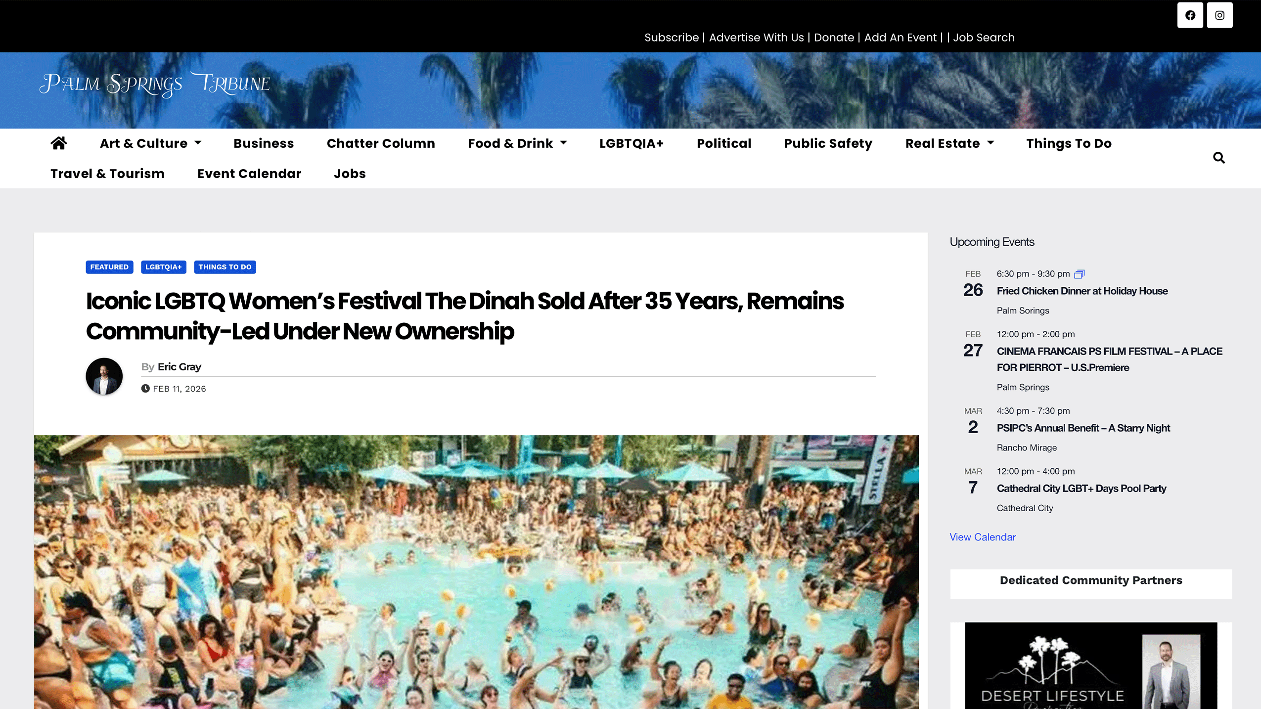 PALM SPRINGS TIMES – 2.26